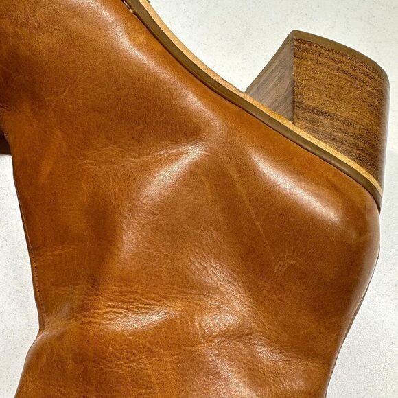 Korks by Kork Ease Violet Tan Leather Bootie Womens Size 9.5 - Picture 11 of 15